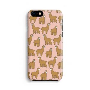 Alpacas: Volledig Geprint iPhone 7 Hoesje