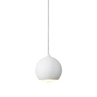 Artdelight Hanglamp Denver 1 lichts Ø 10 cm wit - thumbnail