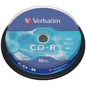 Verbatim CD-R 52x 10st. Spindle