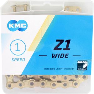 KMC Ketting 1/2-1/8 112 1V Z1 goud BMX/track