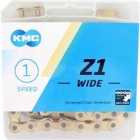 KMC Ketting 1/2-1/8 112 1V Z1 goud BMX/track - thumbnail