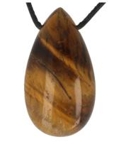 Ruben Robijn Ruben Robijn Edelsteen Druppel Hanger Tijgeroog (1st)