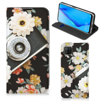 Huawei P40 Lite Stand Case Vintage Camera - thumbnail