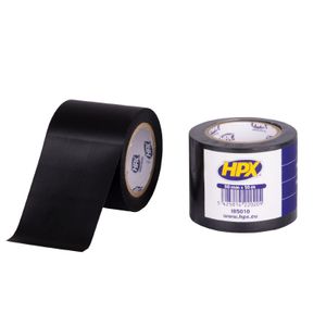 HPX PVC isolatietape | Zwart | 50mm x 10m - IB5010 | 24 stuks IB5010