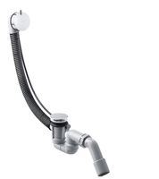 Hansgrohe Flexaplus S badafvoer , overloopcombinatie met waste flexibele buis voor normaal bad 58150000