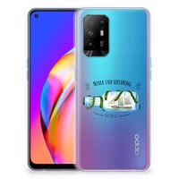 OPPO A94 5G | Reno5 Z Telefoonhoesje met Naam Boho Bottle - thumbnail