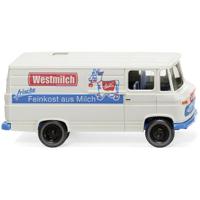 Wiking 027058 H0 Vrachtwagen Mercedes Benz L 406 bestelwagen Westmilch - thumbnail