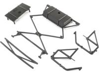 Losi - Rear Body Mount Bar Left and Right X-Bar: : Super Baja Rey (LOS251055) - thumbnail