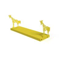 Gorillz Giraffe Kids - Babykamer - wandplanken - Boekenplank - Geel