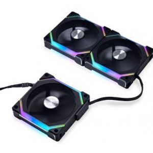 Lian Li UNI FAN SL120 V2 RGB, 3-pack, Zwart, 120mm