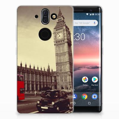 Nokia 9 | 8 Sirocco Siliconen Back Cover Londen Nokia 9 | 8 Sirocco Siliconen Back Cover Londen