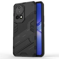 Huawei Nova 12 Pro/12 Ultra Armor Series Hybride Hoesje met Standaard - Zwart - thumbnail