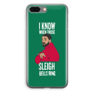 Sleigh Bells Ring: iPhone 8 Plus Transparant Hoesje