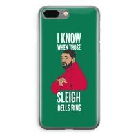 Sleigh Bells Ring: iPhone 8 Plus Transparant Hoesje - thumbnail