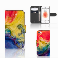 Hoesje Apple iPhone 5 | 5s | SE Watercolor Dark - thumbnail