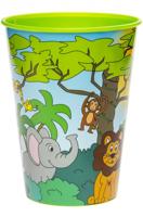 LG Imports beker jungledieren 260 ml groen