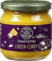 Your Organic Nat Sandwichspread linzen curry bio (180 gr)