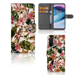 OnePlus Nord CE 5G Hoesje Flowers