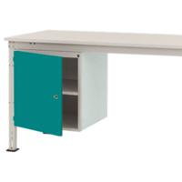 Manuflex ZB4968.5021 Behuizing onderbouw universele stationair, gebruiksh. 500 mm met 1 deur rechts vastgemaakt. Voor tafel diepte 1200 mm