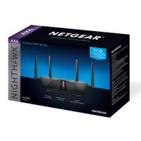 NETGEAR Nighthawk AX5400 draadloze router Gigabit Ethernet Dual-band (2.4 GHz / 5 GHz) Zwart - thumbnail