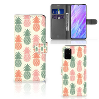 Samsung Galaxy S20 Plus Book Cover Ananas - thumbnail