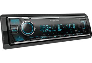 Kenwood KMMBT508DAB Autoradio enkel DIN DAB+ tuner, Aansluiting voor stuurbediening, Bluetooth handsfree