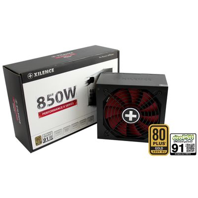 Xilence XP850MR9 power supply unit 850 W 20+4 pin ATX ATX Zwart, Rood