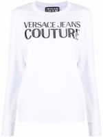 Versace Jeans Couture sweat à col rond - Blanc