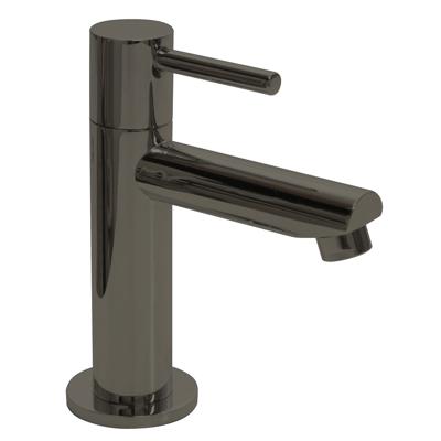 Toiletkraan Moya Laag Rond Glans Gunmetal