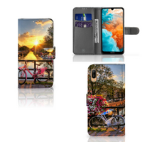 Huawei Y6 (2019) Flip Cover Amsterdamse Grachten