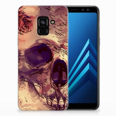 Silicone Back Case Samsung Galaxy A8 (2018) Skullhead Silicone Back Case Samsung Galaxy A8 (2018) Skullhead
