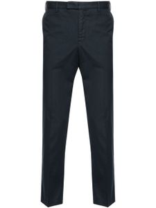 PT Torino pantalon slim à plis marqués - Bleu