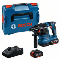 Bosch Blauw GBH 18V-22 Accu Boorhamer | 1,9J | 2 x 4,0 Ah accu + snellader | In L-Boxx - 0611924002 - thumbnail