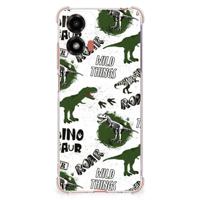 Case Anti-shock voor Motorola Moto G24 | G24 Power | G04 Dinosaurus