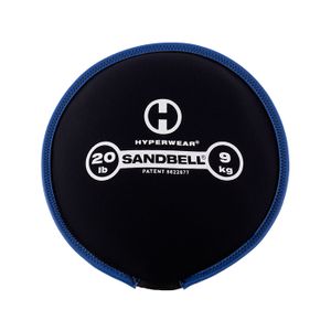 SandBell 9 kg (20 lbs) - blauw