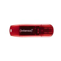 Intenso Rainbow Line 128 GB USB-stick USB 2.0 rood