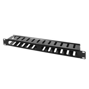 LogiLink ORCC01B 19 inch Kabelvoering voor patchkast 1 HE Zwart