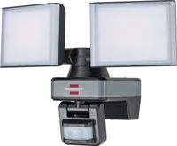 Brennenstuhl Connect | LED WiFi Duo spot | met bewegingsmelder | WFD 3050 P | 3500lm | PIR | IP54 - 1179060010