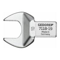 GEDORE Insteeksleutel SE 14 x 18 x 41 mm, 1 stuk, 7118-41