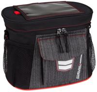 Starling stuurtas Ovaal 10,7 liter zwart/rood S2