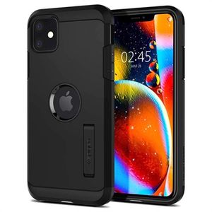 Spigen Tough Armor iPhone 11 Hoesje - Zwart