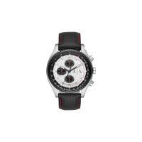 Horlogeband Armani Exchange AX1611 Leder/Textiel Zwart 22mm - thumbnail