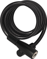 Abus Spiraal 3506K/120 kabelslot (Kleur slot: zwart)