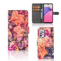 Samsung Galaxy A33 5G Hoesje Bosje Bloemen - thumbnail