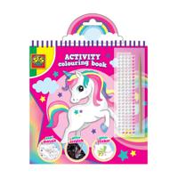 SES Creative Doe kleurboek glitter 3 in 1