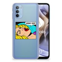 Motorola Moto G31 | G41 Silicone Back Cover Popart Oh Yes - thumbnail