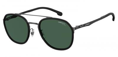 Carrera Eyewear zonnebril 8033/G/S piloot heren zwart met groene lens
