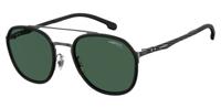 Carrera Eyewear zonnebril 8033/G/S piloot heren zwart met groene lens