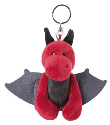 Nici sleutelhanger Eldor draak junior 10 cm polyester rood Nici sleutelhanger Eldor draak junior 10 cm polyester rood