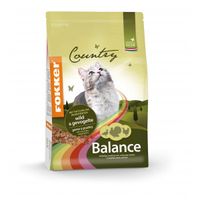 Fokker Country Balance met wild en gevogelte kattenvoer 2,5 kg